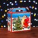 Gift box "Snowmen" 17.3 x 6.5 x 15 cm