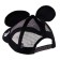 Baby cap with ears, with a grid, size 52-56, Mickey Mouse