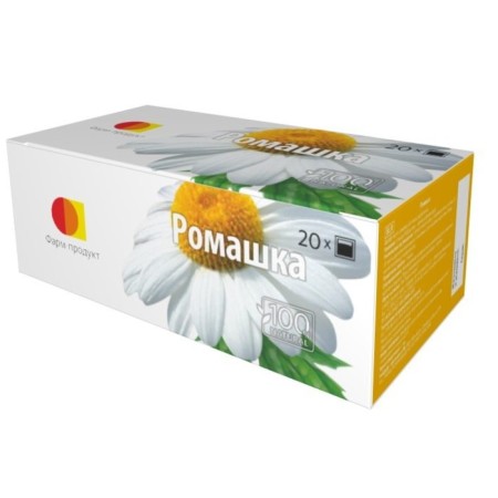 Herbal herbal “chamomile”, 20 filter packages of 1.5 g.