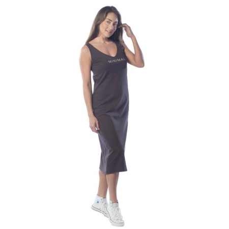 Women's dress, size 52, brown color-1