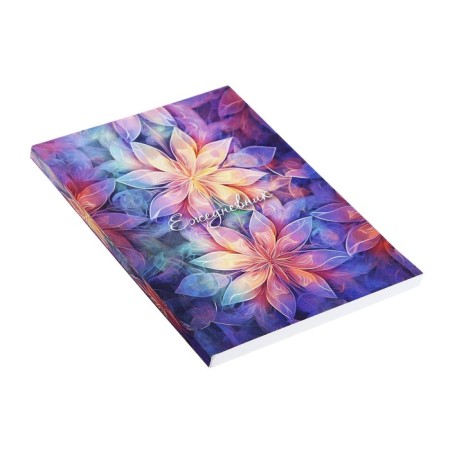Diary on the gluing undated A6 48 sheets, soft cover, colorful mosaic-1