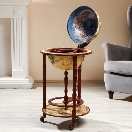 Globe Bar decorative "sea voyage" 88x44.3x44.3 cm-5