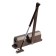 D150BR Tundra door closer, up to 150 kg, brown color