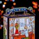 Gift box "Retro New Year" 16.8 x 7 x 25 cm