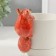 Souvenir Ceramics for Kashpo "Fox" 5,1x4.2x11.6 cm