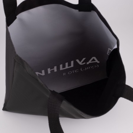 Bag Schoper "Dushnni" 35 x 0.5 x 40, a department without a zipper, without a lining, black-5