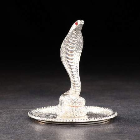 New Year. Top for the rings "Snake", 8x10 cm, metal