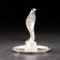 New Year. Top for the rings "Snake", 8x10 cm, metal