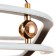 Origi lamp LED 264W 3000-6000K Black-gold 60x60x10-110 cm