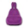 A chair "Bunny" with ears Small, size 70x70x80 cm