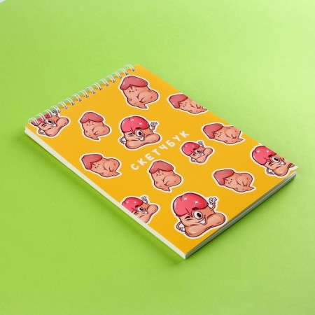 Pattern sketchbook, A5 format, 40 sheets, 18+.-1