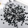 Decor for creativity Glass "Rhubates truncated cone. Black" D = 1.5-6.5 mm set 1000 pcs