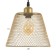 Lamp Bayerlux "Fish" E27 40W gold 20x20x16-116cm
