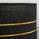 Obacon "Strips" E27 Black-gold 45x45x25 cm