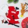 Set for creativity - create a Christmas tree decoration from the felt "Santa Claus with a deer"