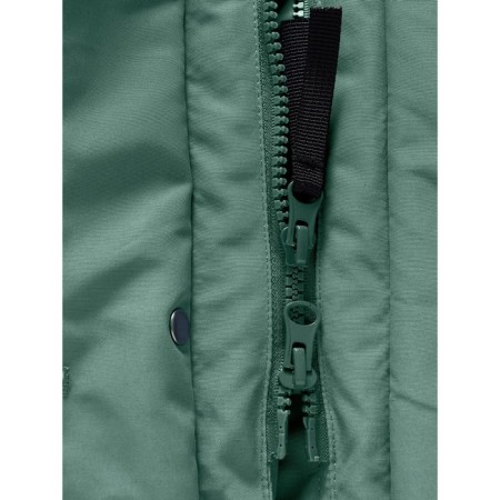 Winter park for a boy, height 146 cm, green color-4