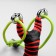 Ninja slingshot Metallic in a braid, mix