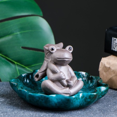 Filicism Set on the stand "Frog owi" 6x4cm-2