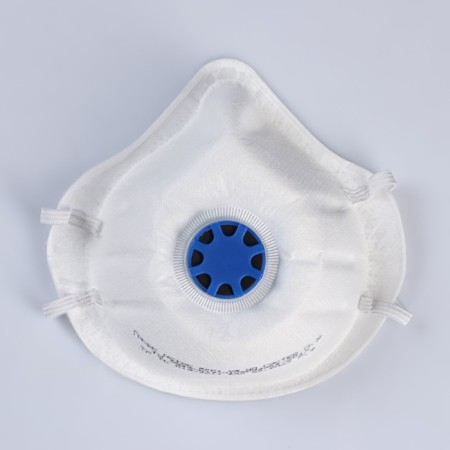 Half mask filtering molded with the source "Source" FFP1-5