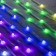 Smart garland “thread” 5 m dews with nozzles “hearts”, IP20, silver thread, 50 LED, remote control, application, glow RGB, USB