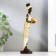 Souvenir Polystone Summary "African in a beige dress with gold" mix 14.5x4.7x3.3 cm
