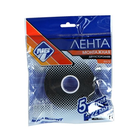 Bright nova Bright adhesive tape, on a foamed basis, 22 mm x 5 m-1
