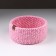 Baby basket, 16 x 7.5 cm, pink, cotton