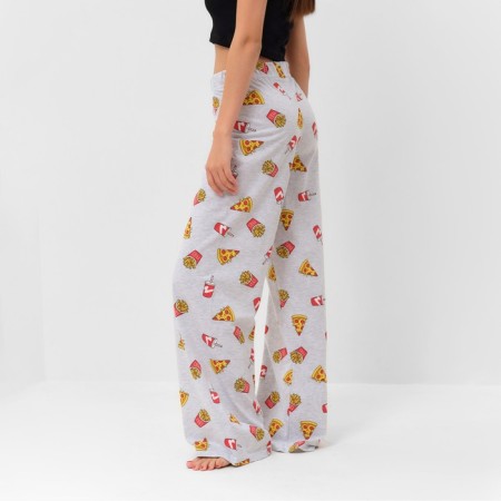 Women's pants straight kAFTAN "pizza" p. 48-50, gray-3