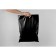 Courier bag with an adhesive valve, black 17 x 26 + 4 cm, 50 pcs