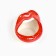 Ash "lips", 12 x 10 cm