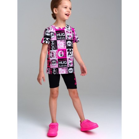 Футболка для девочки PlayToday, рост 122 см