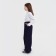 Pants for Minaku girl, blue, height 122 cm