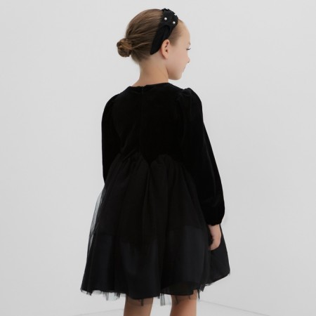 Платье детское нарядное KAFTAN рост 90, черный-5