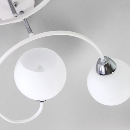 Tulia chandelier, 4x40W E27, white color-1