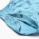 Body baby with short sleeve, color blue/raccoon, height 80
