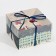 Box for Capcake "New Year's mood", 16 x 16 x 10 cm, New Year