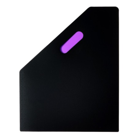 Vertical tray for A4, plastic, 13 departments, black-3