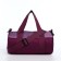 Youth bag with zipper, burgundy color