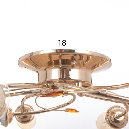 Briana chandelier BP 8x40W E27 Gold Model: 2800087-4