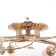 Briana chandelier BP 8x40W E27 Gold Model: 2800087
