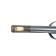 Bra Indigo, 13006/2W Chrome. 2x28W, G9, 70x540x100 mm