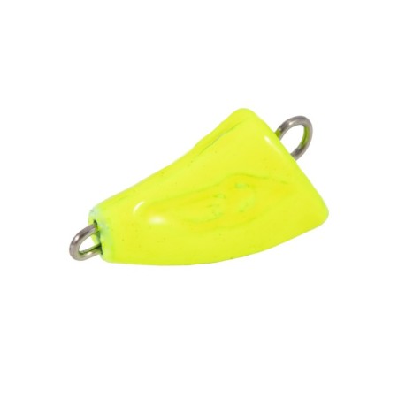 Cargo bullet-excentric stained collapsible Yaman 10 pcs., 12 g, yellow-1