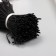 Stamens for artificial flowers gloss "risins" black set 360 pcs length 6 cm