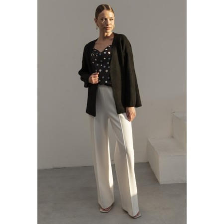 Cardigan female, size m, black color 62050-3