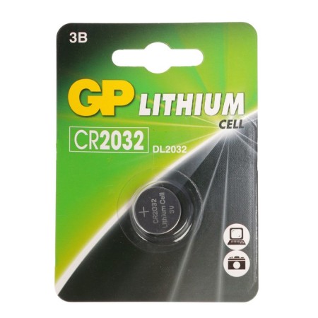Battery lithium GP, CR2032-1BL, 3V, blister, 1 pc.-1