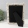 Photo frame Polystone 10x15 cm "Sprawl leaves" white with a patina 23.2x18.4x2 cm