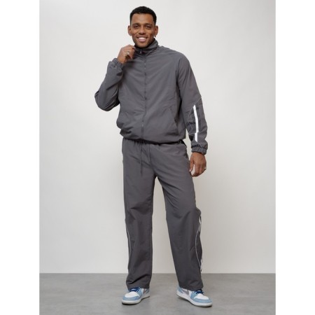 Sports suit men's, size 50, gray color-10