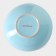 Bowl of ceramic shade "pastel", 700 ml, d = 18 cm, blue color