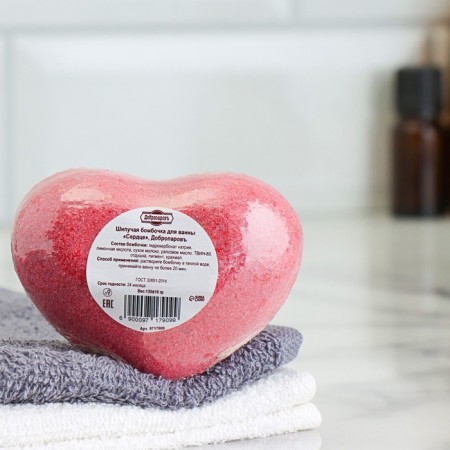 Bath for the bath "Heart" 130 g-2