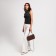 Lightning bag bag, brown color